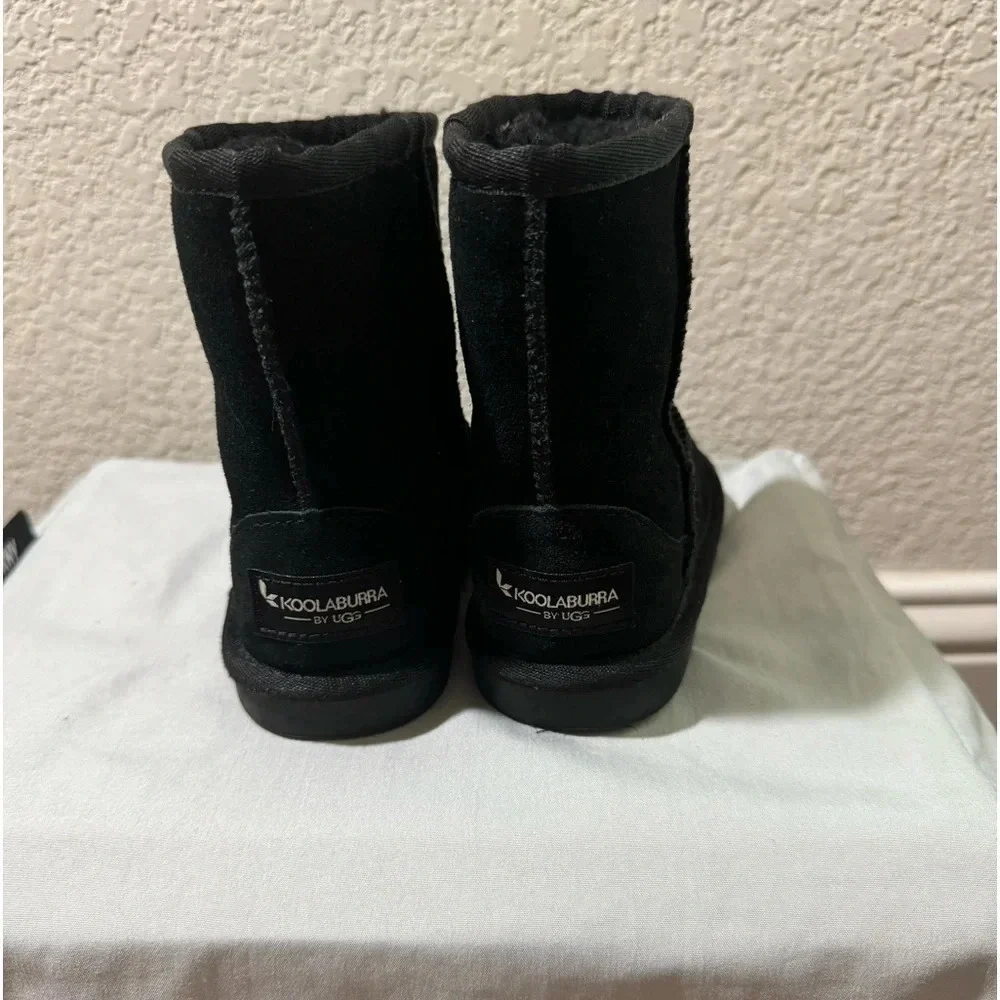 Koolaburra by UGG Kids' Koola Fashion Little Girls Boots Tdlrs 7 Black